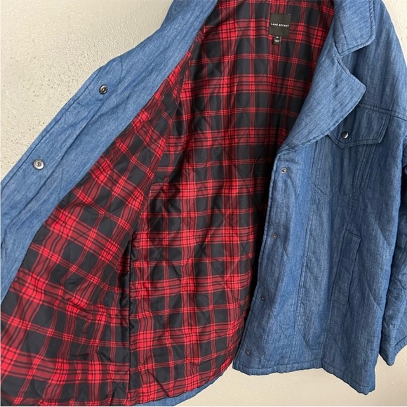 Warm denim and flannel lined jacket. - Picture 4 of 7
